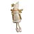 Enfeite para Pendurar Anjo Branco Estrela - 01 unidade - Cromus Natal - Rizzo Embalagens - Imagem 1