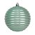 Bola de Natal Ondas VDY Cor Verde Mint 08cm 06 Unidades - Cromus - Rizzo Embalagens - Imagem 1