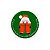 Etiqueta Adesiva Noel com Presente - Verde - com 60 un. Rizzo - Imagem 3