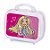 Maleta Acrílica para Lembrancinha Transparente  Festa Barbie - 6 Unidades - Rizzo Embalagens - Imagem 1