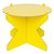 Boleira Desmontável Redonda - Amarelo Siciliano - 01 unidade - Mesa Festa - Rizzo Embalagens - Imagem 1