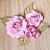 Decoração para Bolo em Papel - Folha e Flor G - Dourado/Rosa - 01 unidade – MaxiFormas - Rizzo Embalagens - Imagem 2