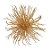Decoração Enfeite Natalino Ouriço - Dourado - 15cm - 1 UN - Rizzo - Imagem 1