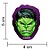Aplique Decorativo Hulk - 12 PÇs - 1 UN - Piffer - Rizzo - Imagem 2
