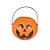 Baldinho Abóbora G 1un. Halloween Cromus Rizzo - Imagem 1