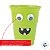 Copo de Plástico Rígido de Halloween - Monstrinho - Verde - 500ml - 1 unidade - Cromus - Rizzo - Imagem 3