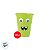 Copo de Plástico Rígido de Halloween - Monstrinho - Verde - 500ml - 1 unidade - Cromus - Rizzo - Imagem 4