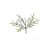 Enfeite de Natal Pick Folhas - Verde - 1 UN - Cromus - Rizzo - Imagem 1