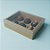 Caixa Base Brigadeiro - Kraft - N1 (9cm x12cm x4cm) - 5 unidades - Assk - - Imagem 1