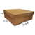 Caixa Presente Luxo N5 - Kraft - (25,5cm x25,5cm x9cm) - 01 unidade - Assk - Rizzo - Imagem 2
