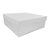 Caixa Presente Luxo N5 - Branco - (25,5cm x25,5cm x9cm) - 01 unidade - Assk - - Imagem 1