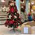 Kit Decoração Natal Vermelho e Dourado para Árvore de Natal - 01 Unidades - Cromus - Rizzo - Imagem 1