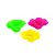 Forminha Flor - Neon - Rosa Verde Amarelo - 50 UN - MaxiFormas - Rizzo - Imagem 1