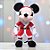 Pelúcia Mickey Mouse e Candy de Natal - 16cm - 1 unidade - Disney Original - Rizzo - Imagem 1
