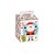 Caixa Panetone 100g Alegria de Natal 10 Unidades Decora Doces Rizzo Embalagens - Imagem 1