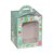 Caixa Panetone com Visor Boneco de Neve Candy 10 Unidades Decora Doces Rizzo Embalagens - Imagem 1