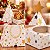 Caixa Arvore Panetone Estrelas Natal 03 Unidades Decora Doces Rizzo Embalagens - Imagem 5