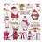 Guardanapo de Papel - Merry Christmas - 32,5cm x 32,5cm - 20 unidades - Cromus Natal - Rizzo Embalagens - Imagem 1