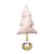 Enfeite Decorativo - Árvore Pelúcia - Rosa  - 37cm - 01 unidade - Natal Tok da Casa - Rizzo Embalagens - Imagem 1