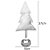 Enfeite Decorativo - Árvore Pelúcia - Rosa  - 37cm - 01 unidade - Natal Tok da Casa - Rizzo Embalagens - Imagem 2
