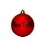 Bola de Natal Personalizada - Vermelho Fosco - 01 Unidade - Cromus - Rizzo Embalagens - Imagem 2
