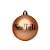 Bola de Natal Personalizada - Rose Gold Fosco - 01 Unidade - Cromus - Rizzo Embalagens - Imagem 1