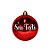 Bola de Natal Personalizada - Vermelho Brilho - 01 Unidade - Cromus - Rizzo Embalagens - Imagem 1
