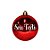 Bola de Natal Personalizado - Vermelho Brilho - 01 Unidade - Cromus - Rizzo Embalagens - Imagem 1