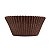Forminha Cupcake - Marrom - 45 UN - Rizzo - Imagem 1