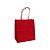 Sacola de Papel - Vermelho - Ref 5980 - 10 UN - 23,5x17x28cm - Rizzo - Imagem 1