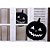 Silhueta Decorativa Abobora Preta Halloween 2 Unidades - Cromus - Rizzo Embalagens - Imagem 2