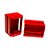 Mini Caixote - Vermelho - 12x7cm - 1 UN - Rizzo - Imagem 1