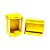 Mini Caixote - Amarelo - 12x7cm - 1 UN - Rizzo - Imagem 1