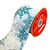 Fita Decorativa Natal Flocos de Neve Azul 6,3cmx9,14m - 1 Unidade - Cromus - Rizzo - Imagem 2