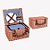Kit Cesta Pic Nic 20x35x25cm com 12pçs - 01 unidade - Cromus - Rizzo Embalagens - Imagem 1