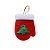 Enfeite de Natal para Pendurar de Tecido 8cm - Luva Árvore de Natal - 01 Unidade - Rizzo - Imagem 1