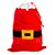 Saco de Presente do Papai Noel com Cinta Preta 01 Unidade Rizzo Embalagens - Imagem 1