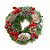 Decoração Natal - Guirlanda 25cm - Ref GRL049 - 1 UN - Rizzo Embalagens - Imagem 1
