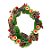 Decoração Natal - Guirlanda 28cm - Ref GRL091 - 1 UN - Rizzo Embalagens - Imagem 1