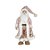 Papai Noel em Pé - Rosa Candy - 60cm  - 01 unidade - Cromus Natal - Rizzo Embalagens - Imagem 1