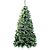 Árvore de Natal Cannes com Glitter 1,80m - 01 unidade - Cromus Natal - Rizzo Embalagens - Imagem 1