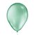 Balão de Festa Látex Perolado - Verde Menta - 25 Unidades - Balões São Roque - Rizzo Balões - Imagem 1