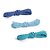Kit Fios Decorativos - Tons Azul - Papel Torcido - 03 UN - Artlille - Rizzo - Imagem 1