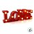 Luminária LED - Love - Vermelho - 01 UN - Rizzo - Imagem 2