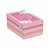 Caixa Surpresa para Meio Ovo 350g Coelhinhos Rosa com Colher - 01 Unidades - Cromus - Rizzo Embalagens - Imagem 1