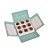 Caixa Surpresa para 9 Brigadeiros Azul 13,7x13,7x10cm - 01 Unidade - Cromus - Rizzo - Imagem 1