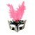 Máscara de Carnaval com Plumas Sortidas Mod 6801 - Prata - 01 unidade - Rizzo - Imagem 1
