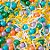 Sprinkles Confeitos de Açúcar para Decoração Candy Colors 100 g - 01 unidade - Mago - Rizzo - Imagem 1