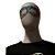 Máscara de Carnaval em Papel Holográfico - Prata - Mod 6934 - 12 unidades - Rizzo - Imagem 2