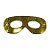 Máscara de Carnaval em Papel Holográfico - Dourado - Mod 6934 - 12 unidades - Rizzo - Imagem 1